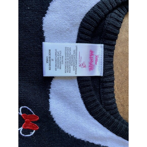 Disney Baby Denim And Red Minnie Dresses Size 3-4t - Picture 4 of 6